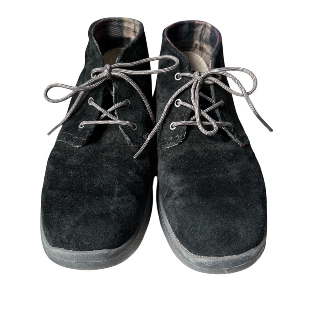 Ugg Kids Canoe Suede Chukka Boots Black Boys Size 4 US Big Kid Shoes Lace Up - Picture 6 of 14